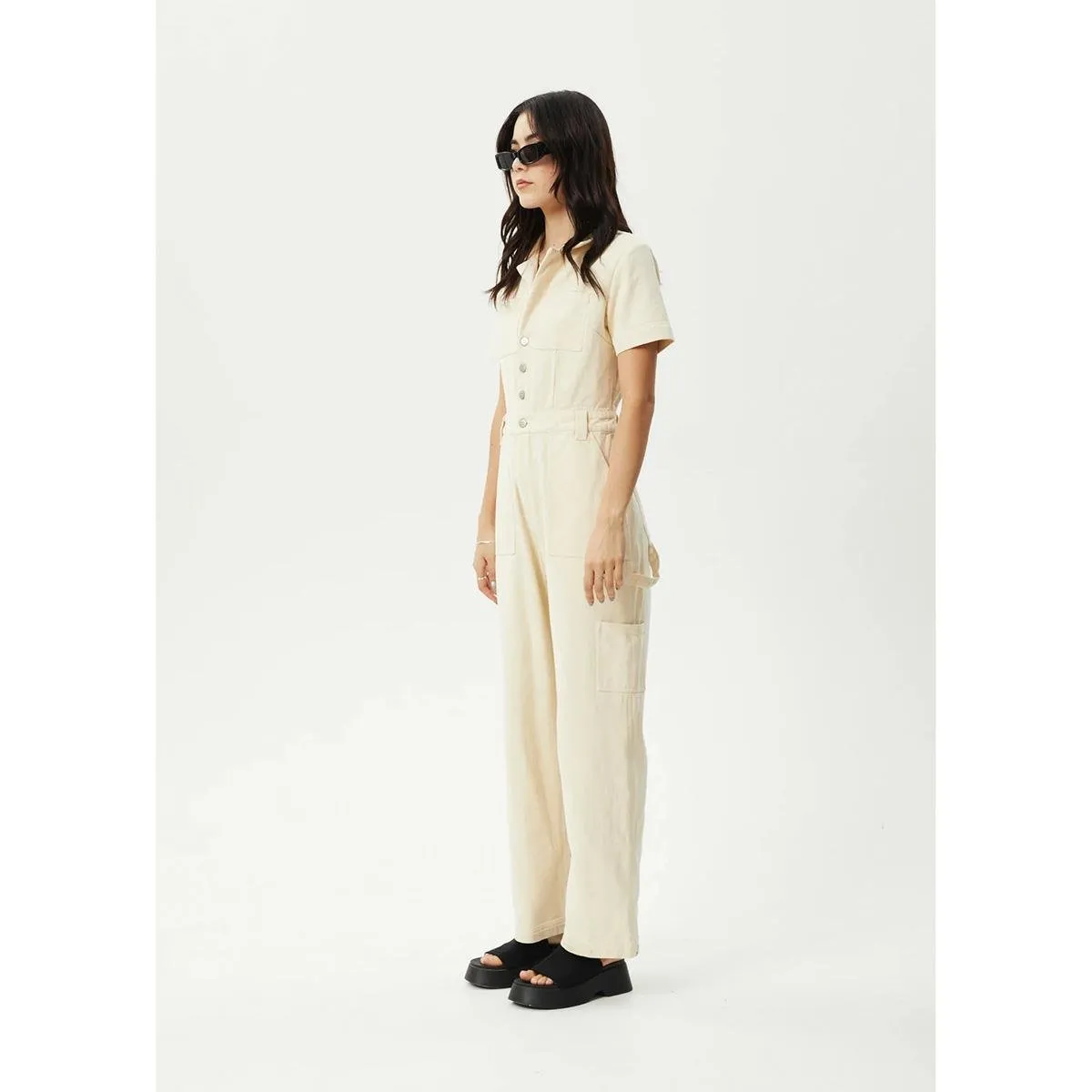 Afends Mika Carpenter Jumpsuit