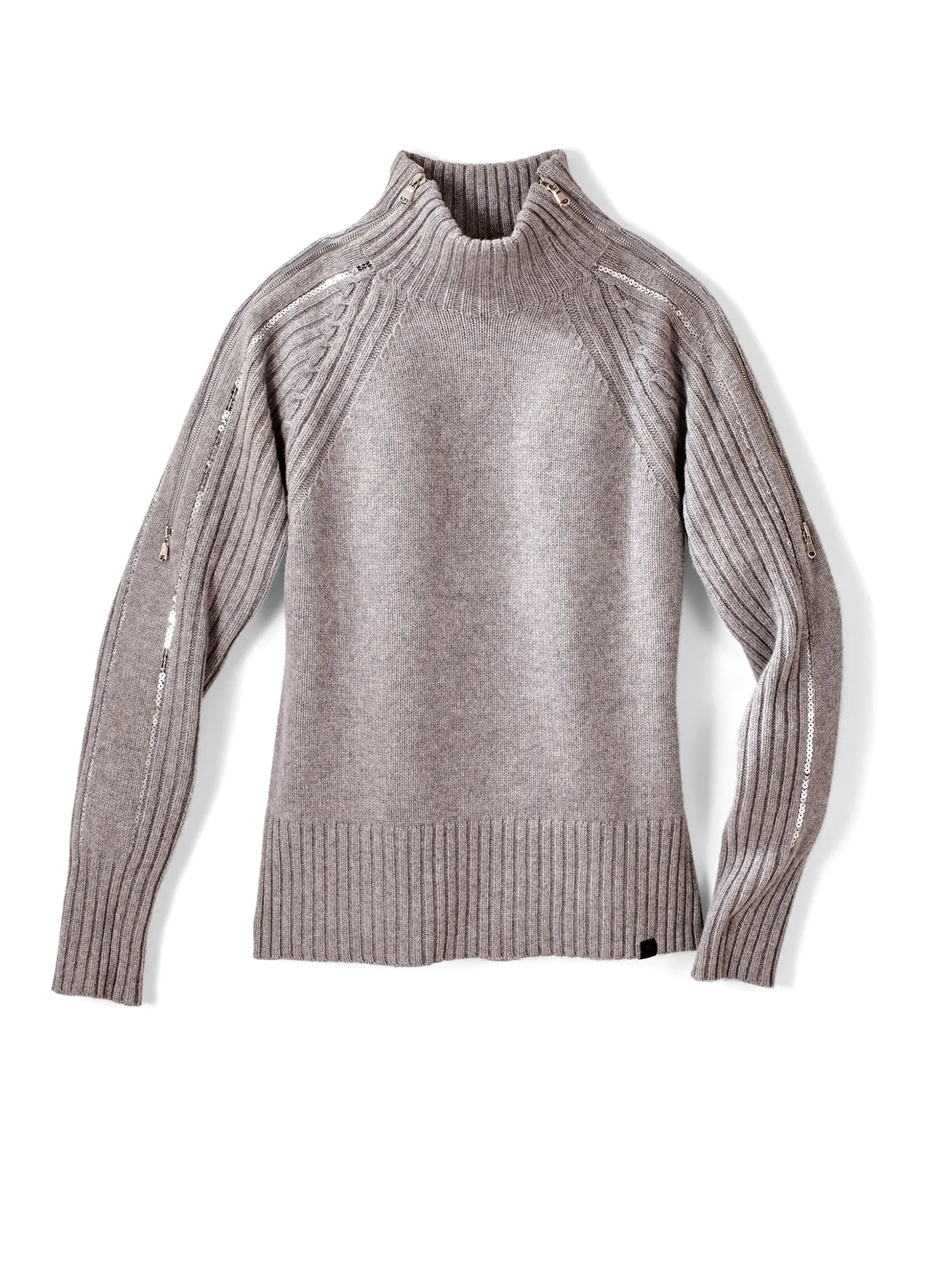 Amber Mock Neck Ski Sweater