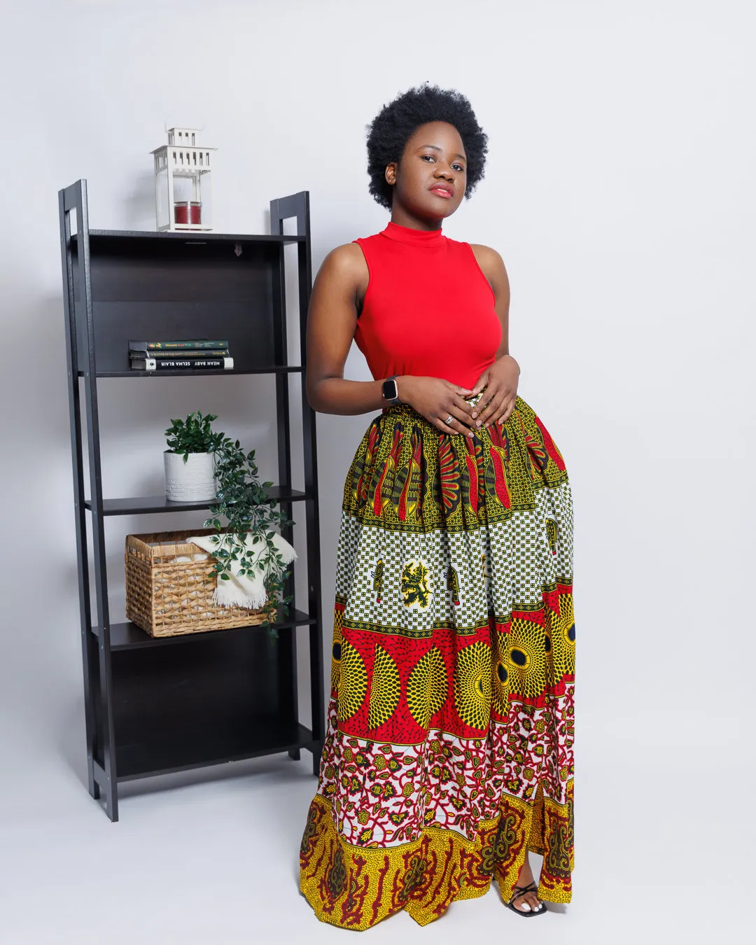 Amoke Maxi Wrap Skirt