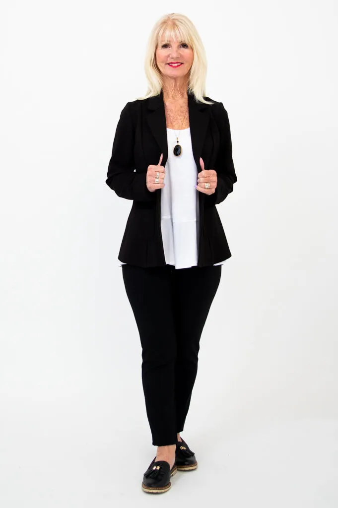 Anders Modal Blazer in Black