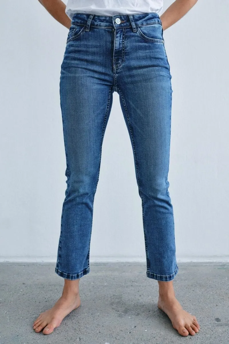 Ashley Imera Jeans | Blue | Jeans fra Mos Mosh