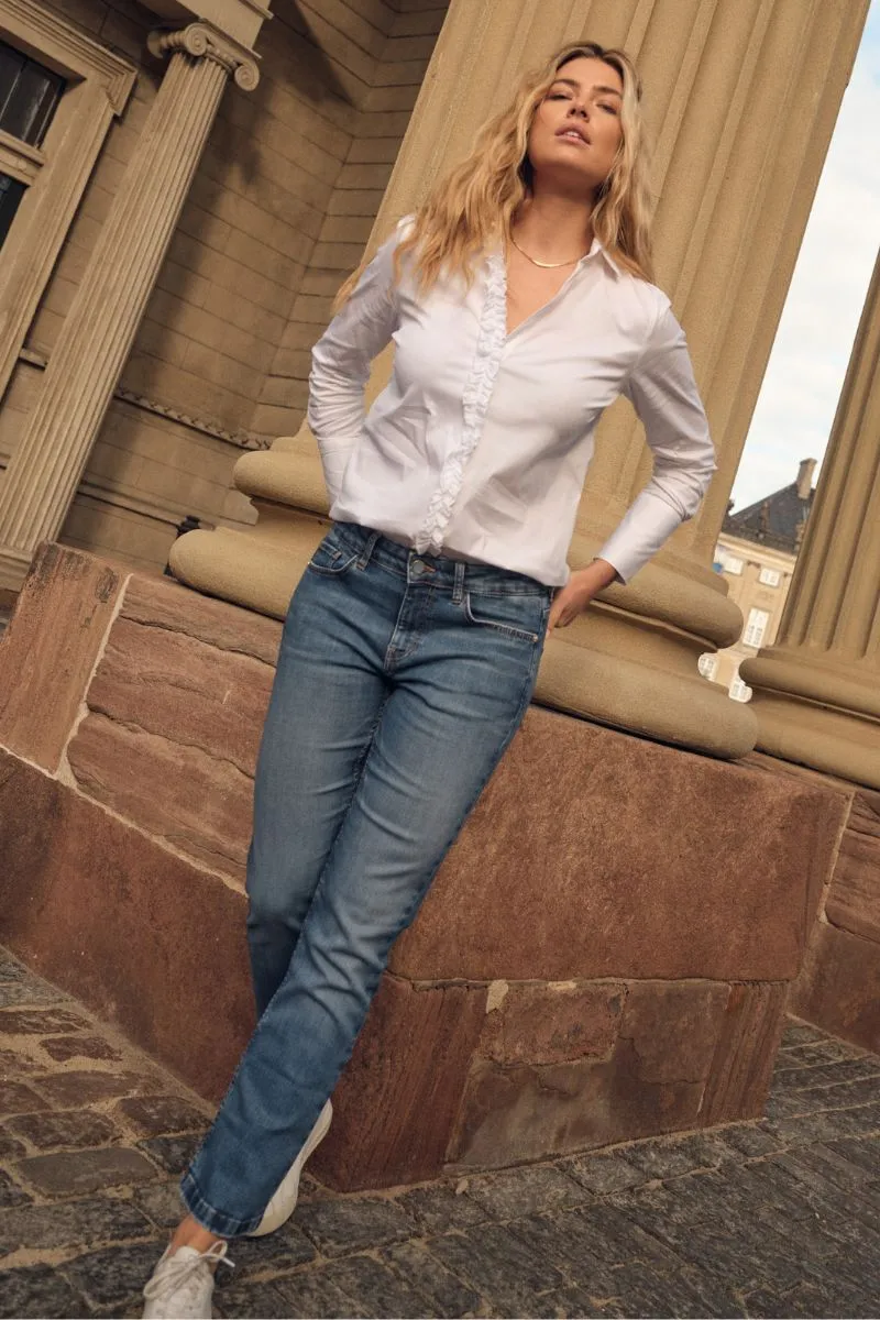 Ashley Imera Jeans | Blue | Jeans fra Mos Mosh