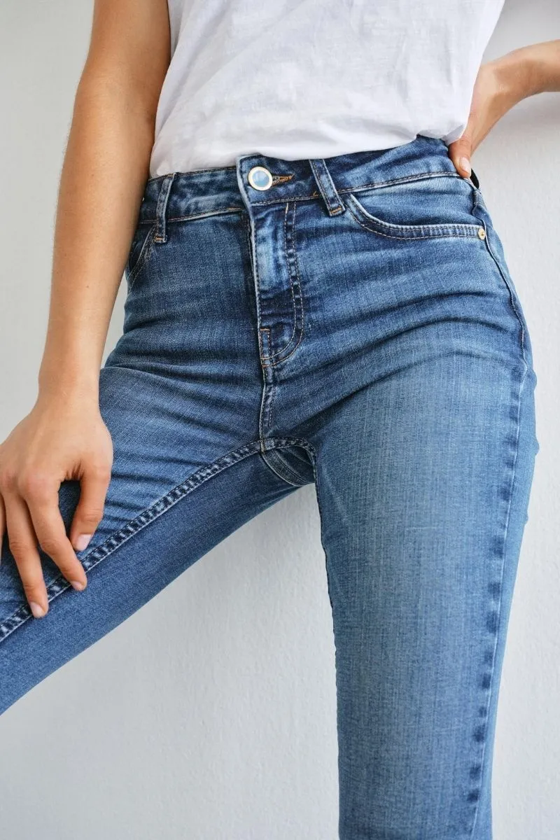 Ashley Imera Jeans | Blue | Jeans fra Mos Mosh