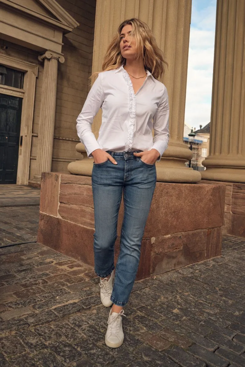 Ashley Imera Jeans | Blue | Jeans fra Mos Mosh