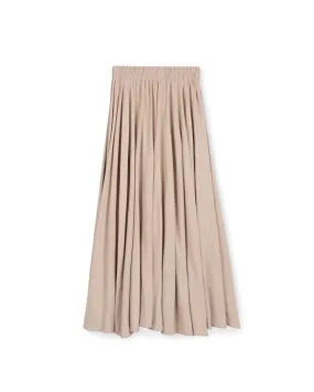 Asymmetrical Maxi Linen Skirt