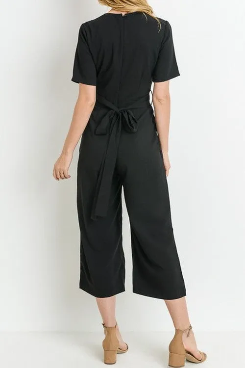 Babe Black Jumpsuit