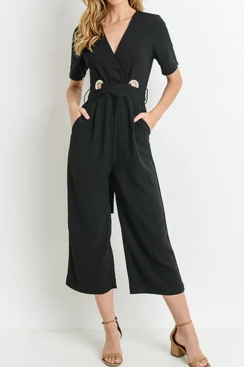 Babe Black Jumpsuit