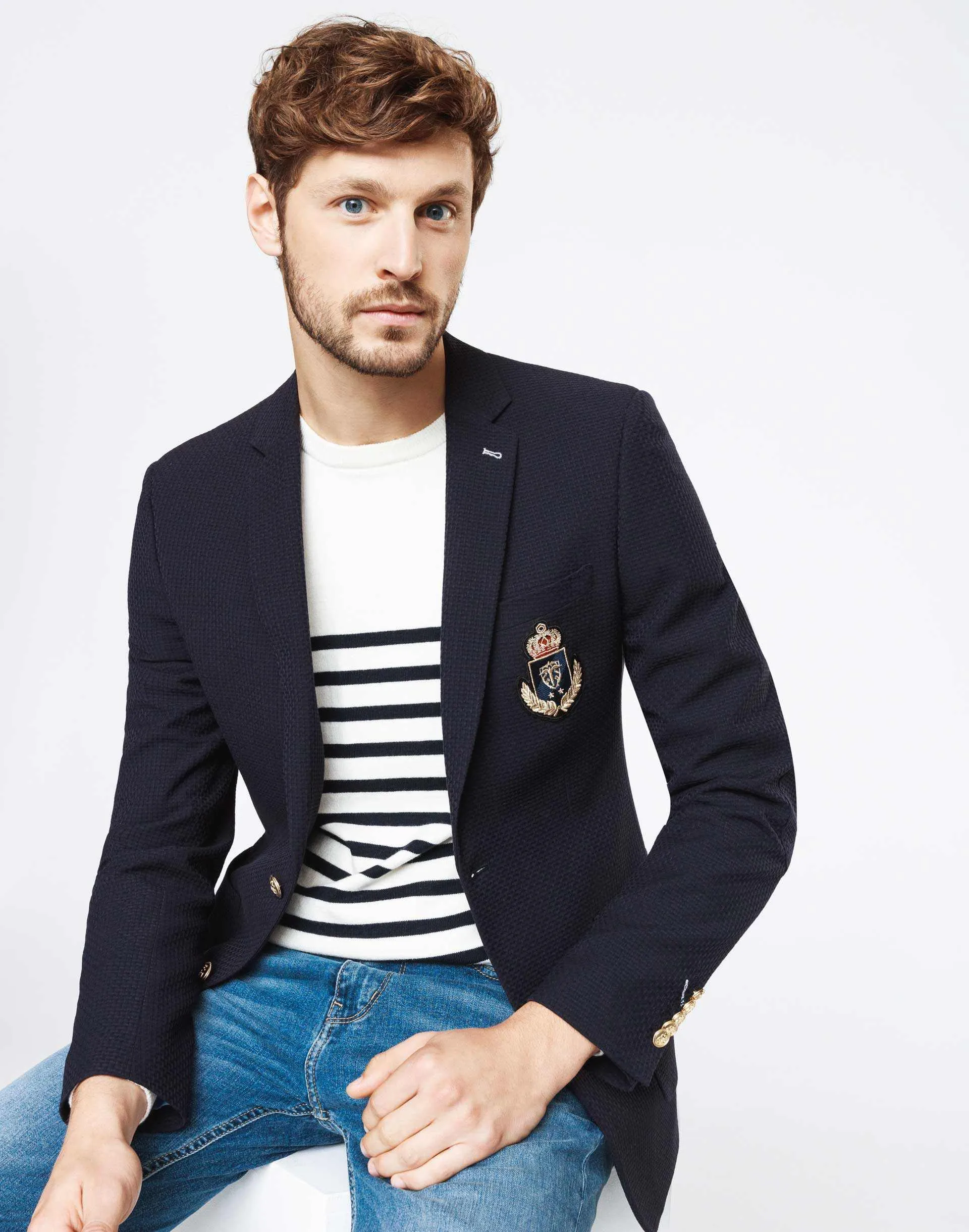 Blazer bleu marine