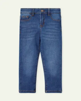 Blue Straight Fit Jeans