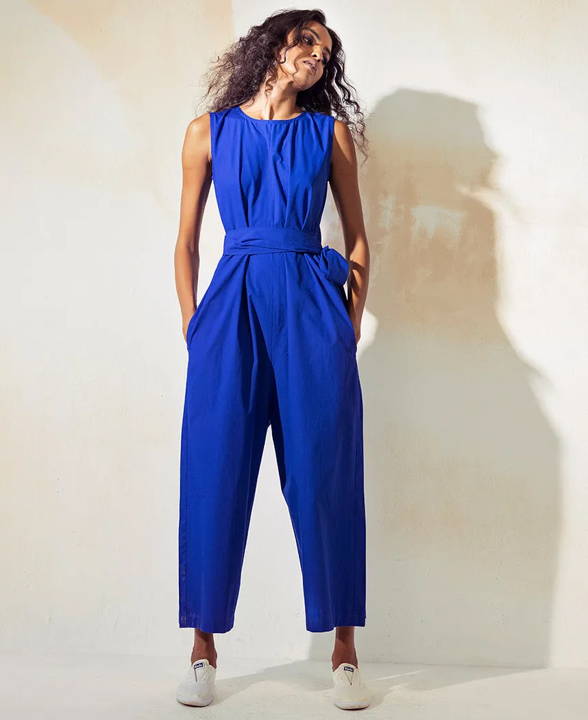 Blueish Blue Jumpsuit