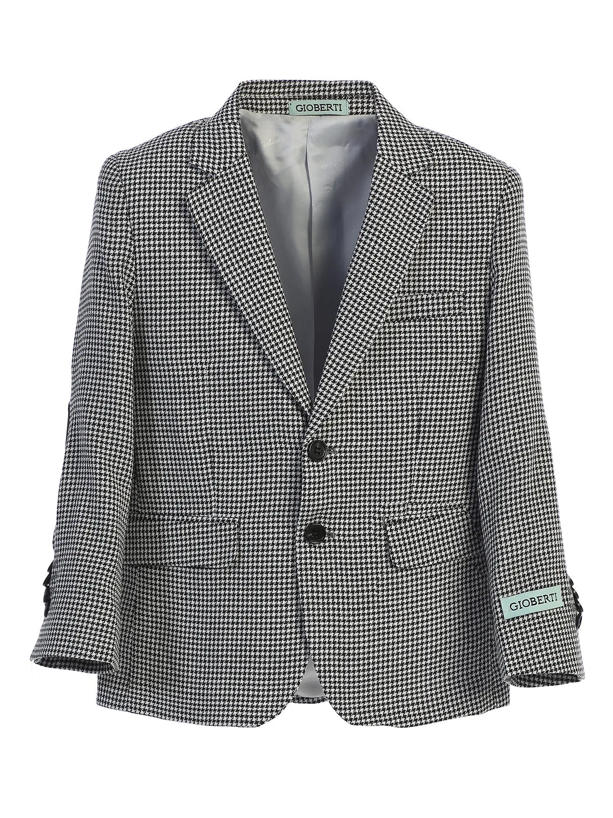 Boy's Houndstooth Blazer