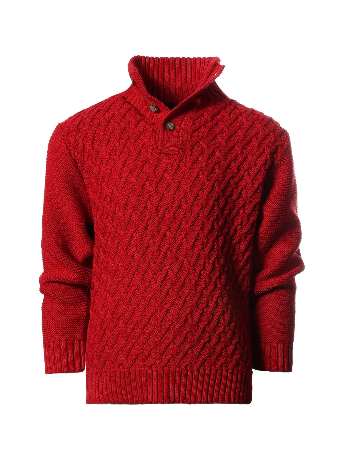 Boy's Mock Neck Sweater