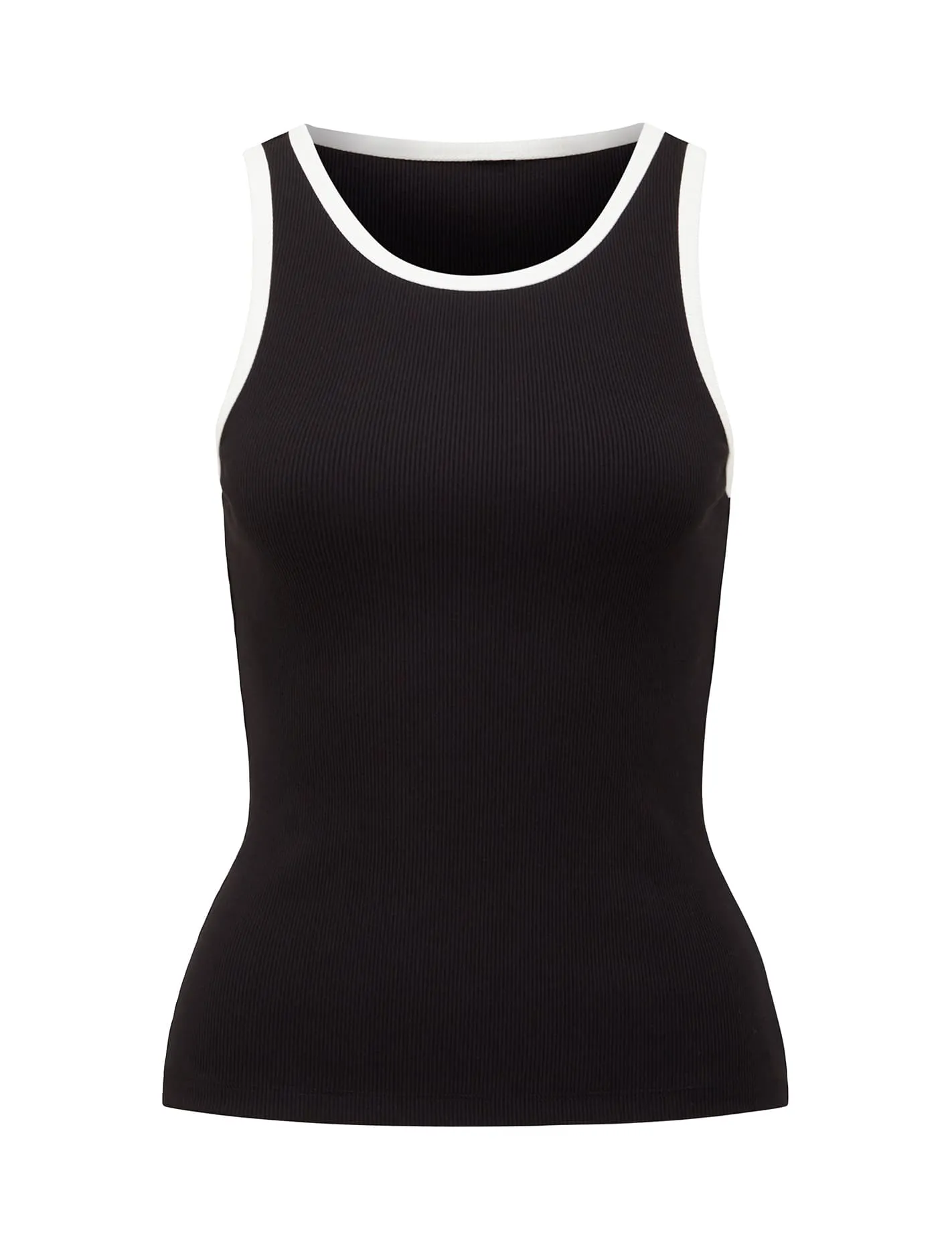 Charlie Contrast Trim Tank Top