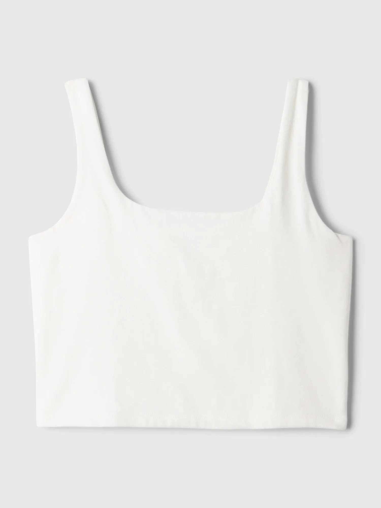 Compact Jersey Cropped Tank Top