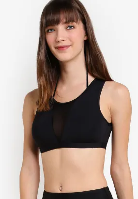 Crossback Mesh Crop Top (3 Colours)