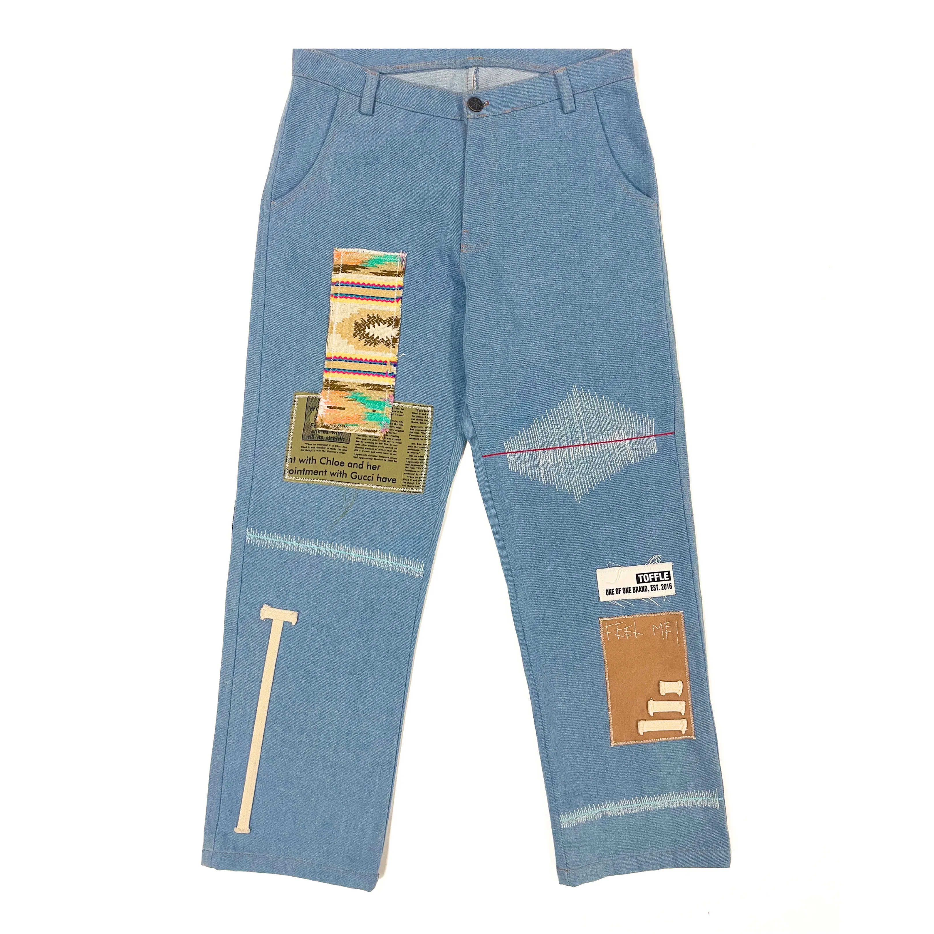 Earthtone Blue Denims