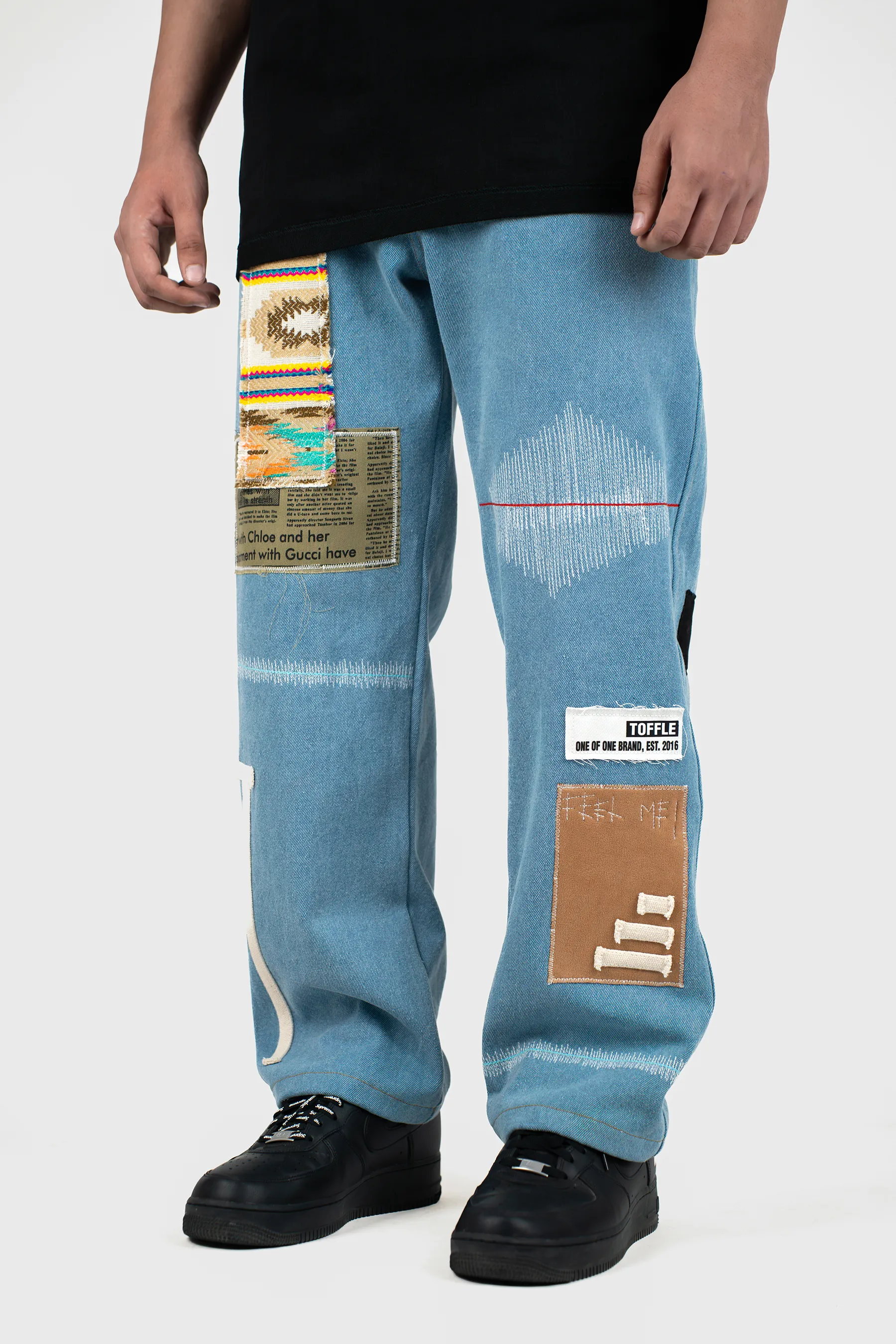 Earthtone Blue Denims