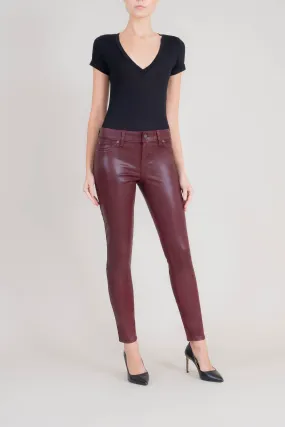 Eco-Leather Skinny Jeans