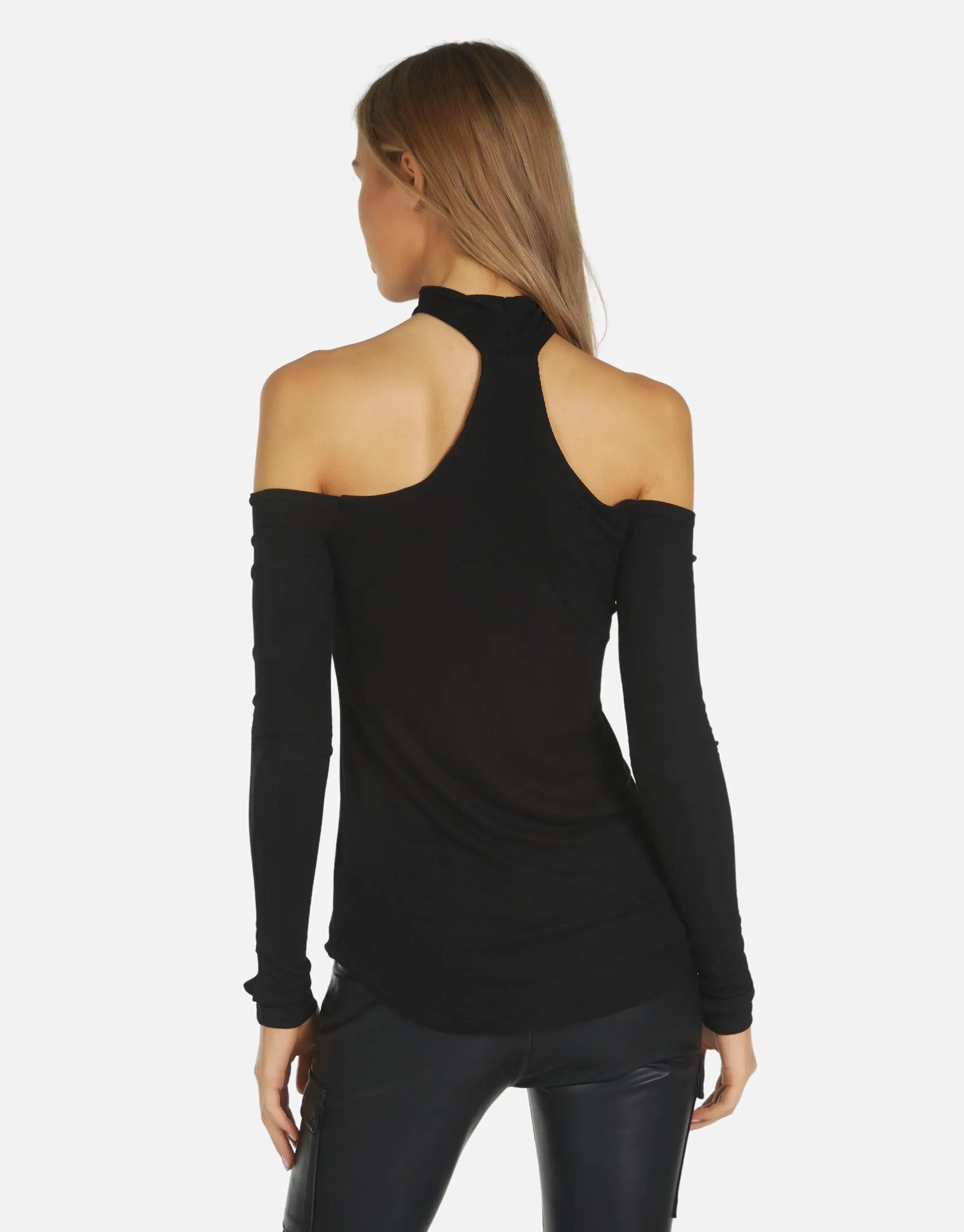 Eric LE Open Shoulder Top