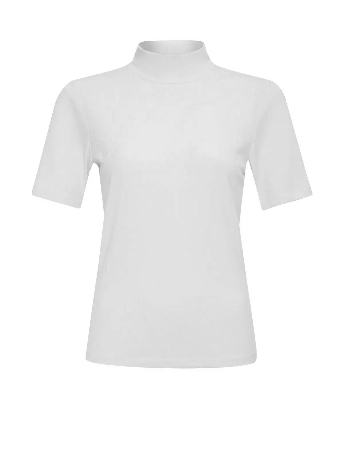 Essential Short Sleeve Mock Neck Birch