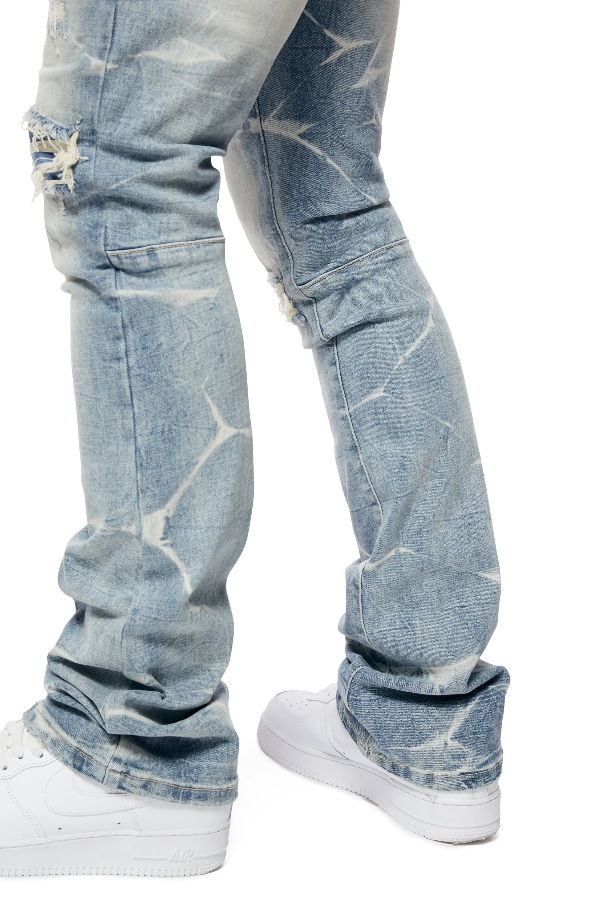 Essential Stacked Denim Jeans - Bergen Blue