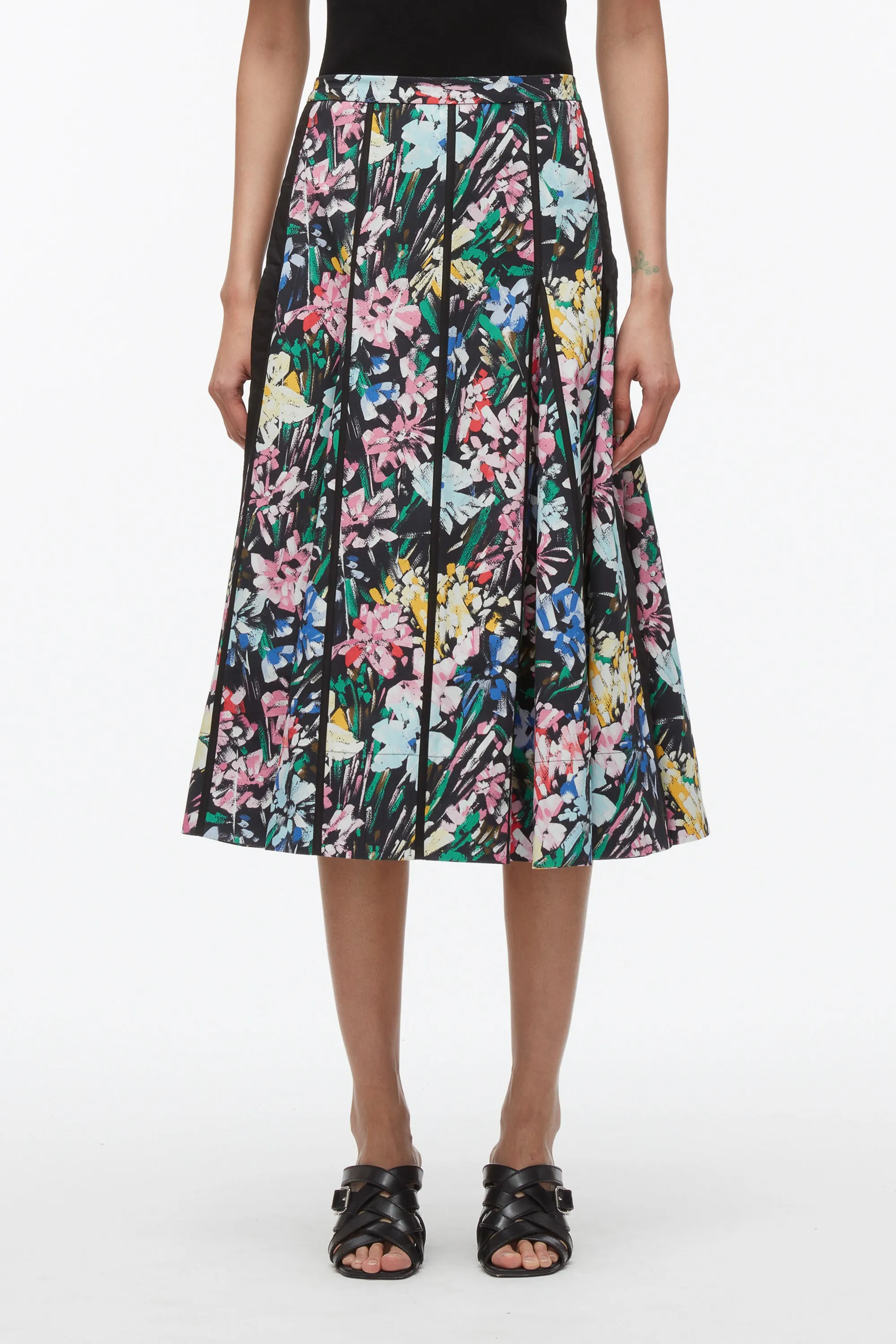 Flowerworks Godet Skirt