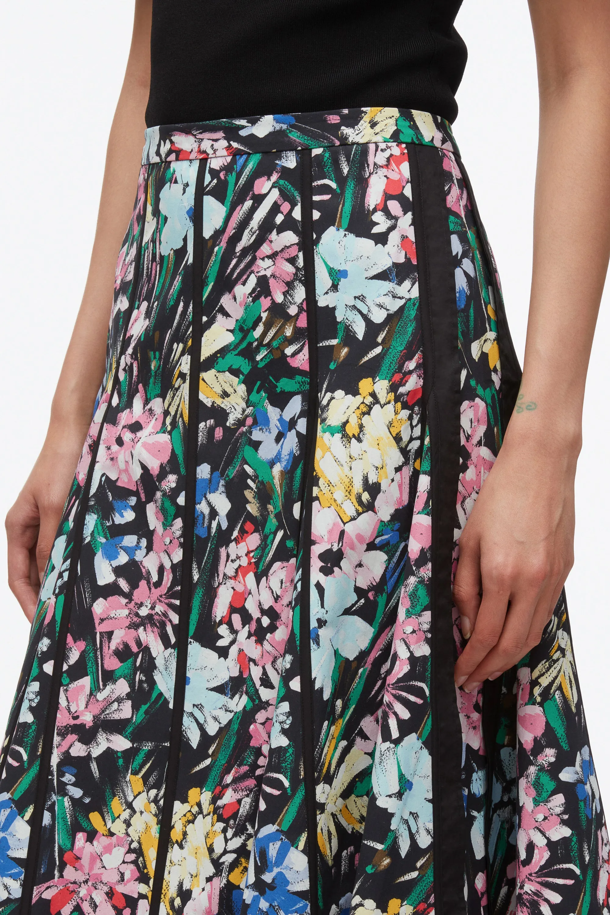 Flowerworks Godet Skirt