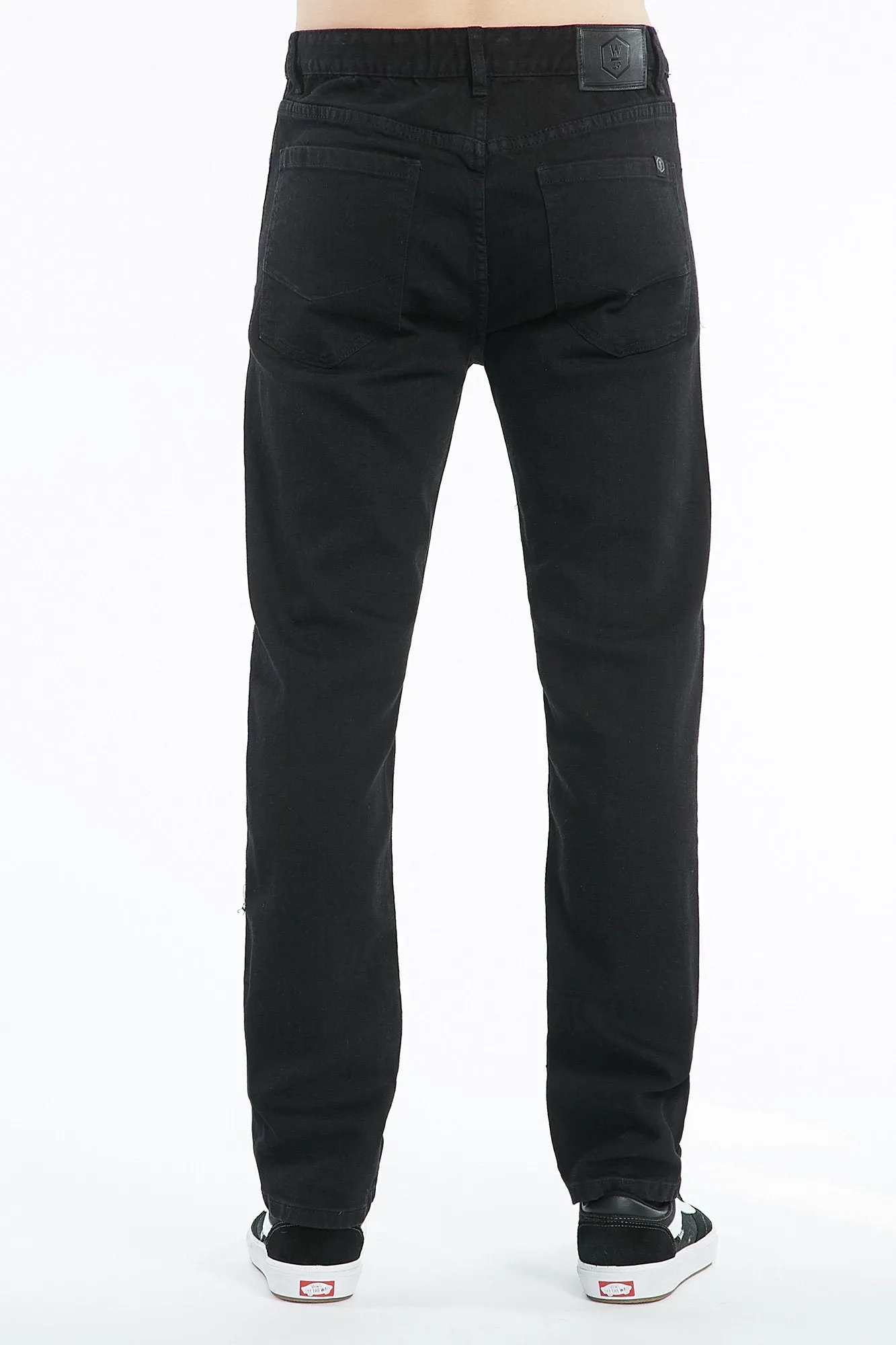 Guys Black Slim Jeans