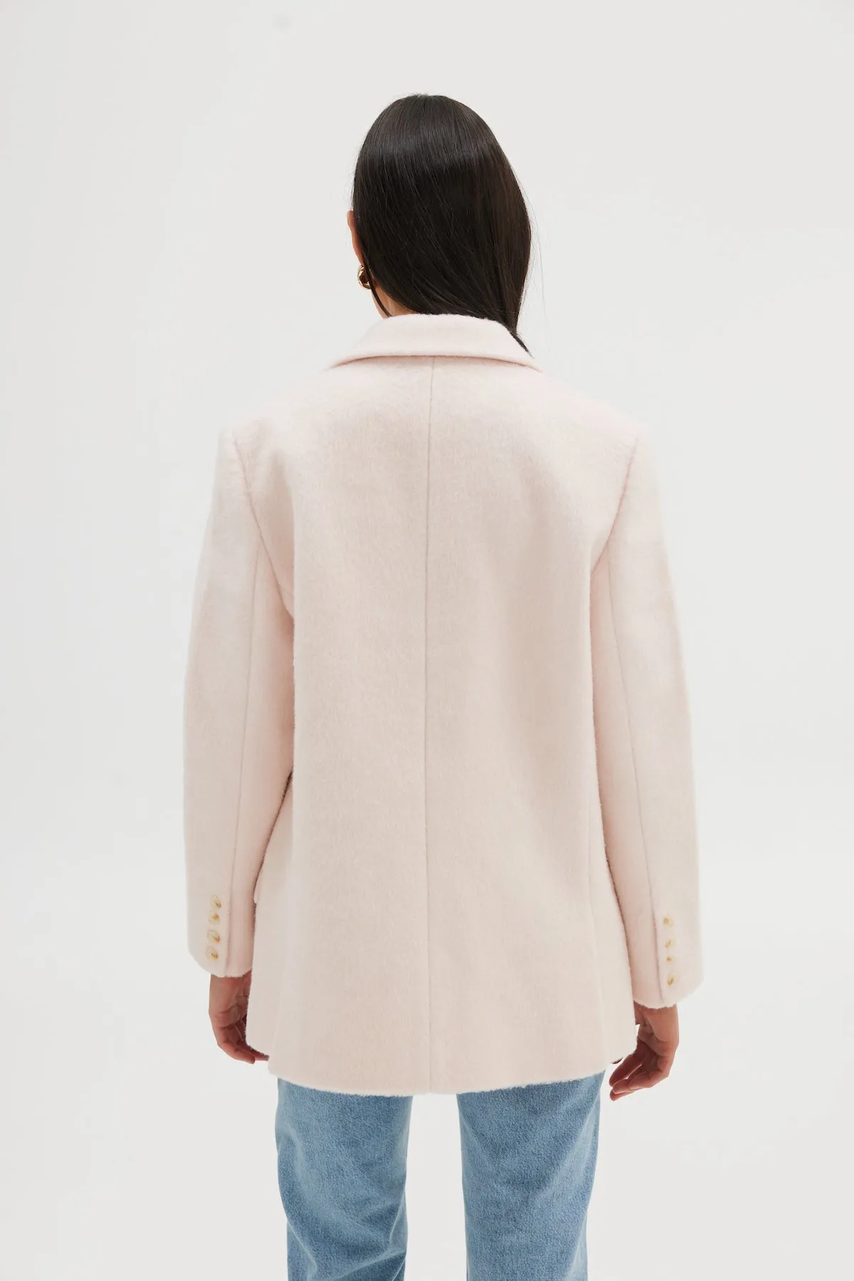 Harper Blazer - Blush Pink