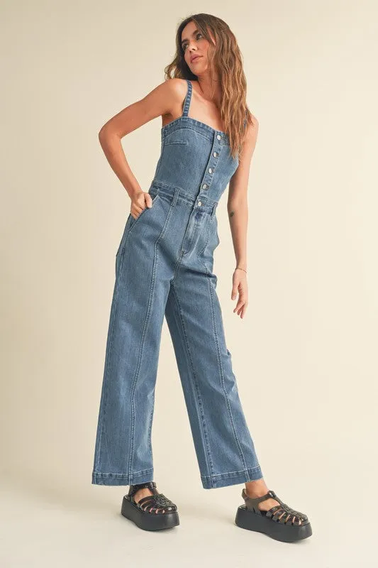 Jamie Denim Jumpsuit