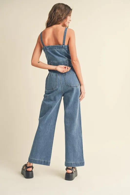 Jamie Denim Jumpsuit