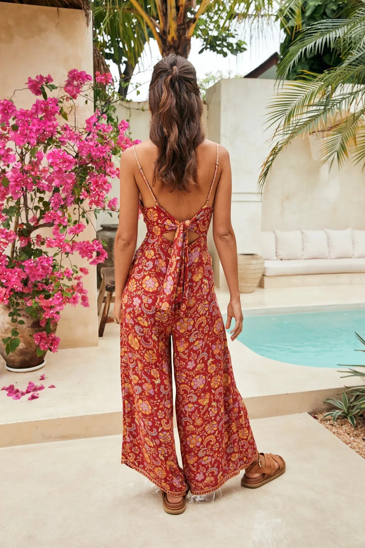 Jones Jumpsuit - Garnet