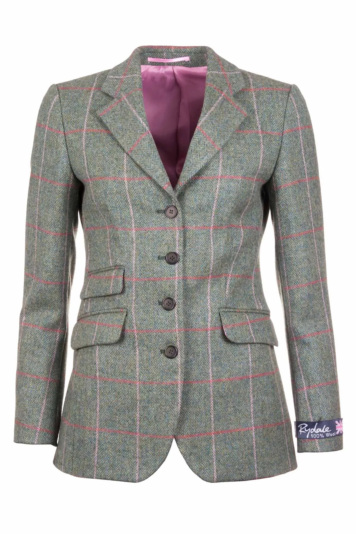 Stylish Long Womens Tweed Blazer