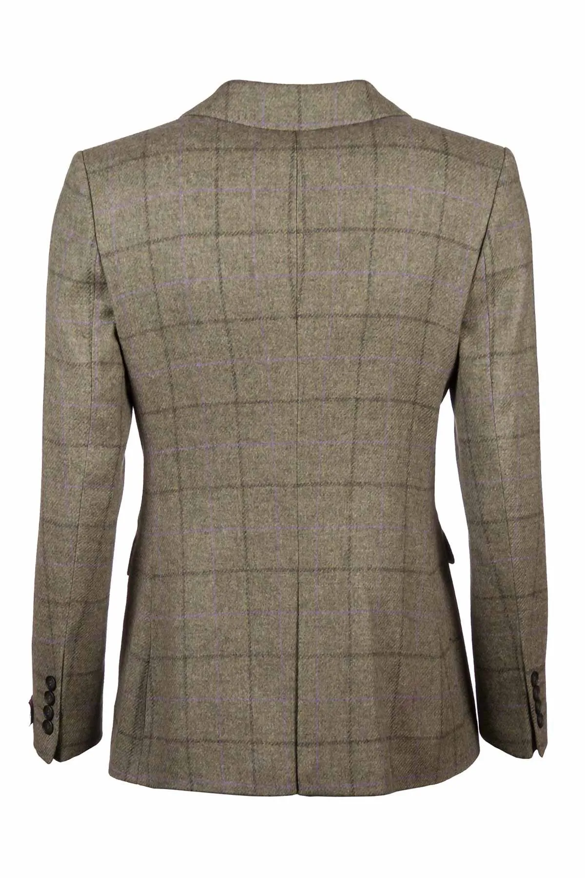 Stylish Long Womens Tweed Blazer