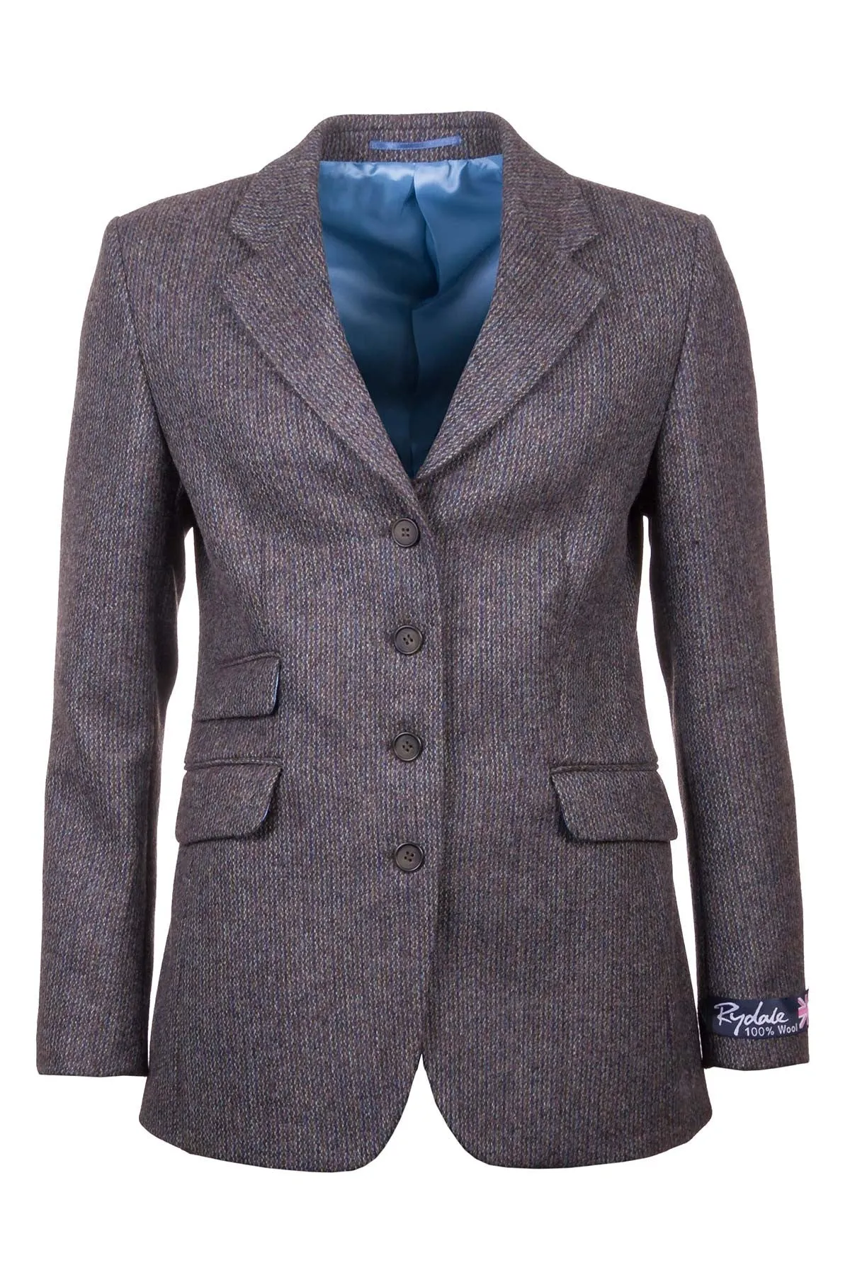 Stylish Long Womens Tweed Blazer