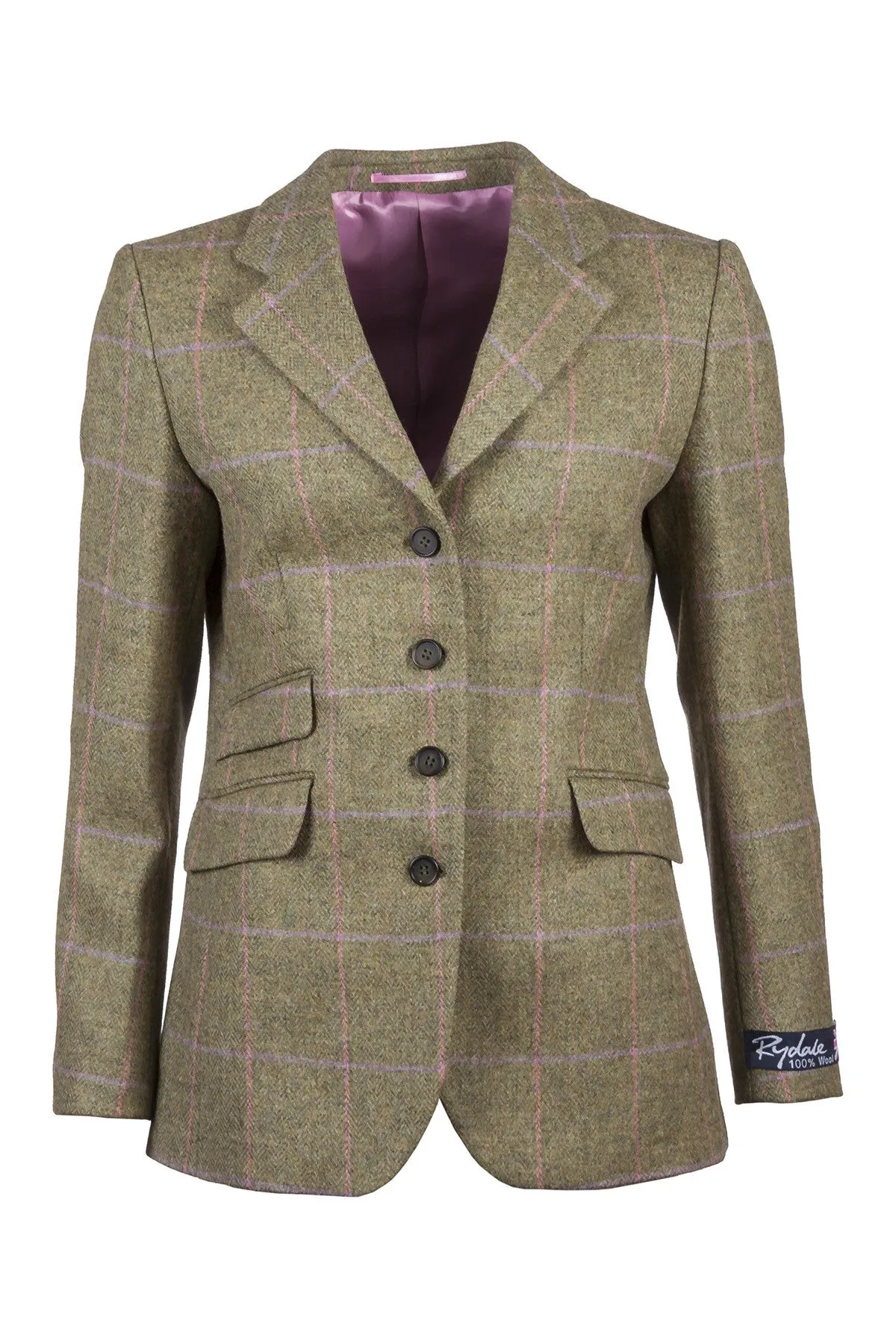 Stylish Long Womens Tweed Blazer