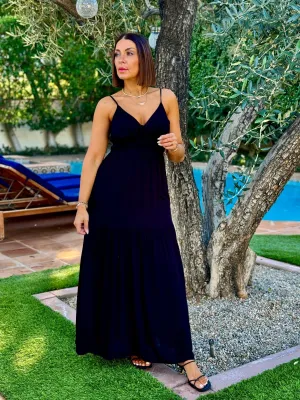 Lisbon Maxi Dress (Black) by Z Supply