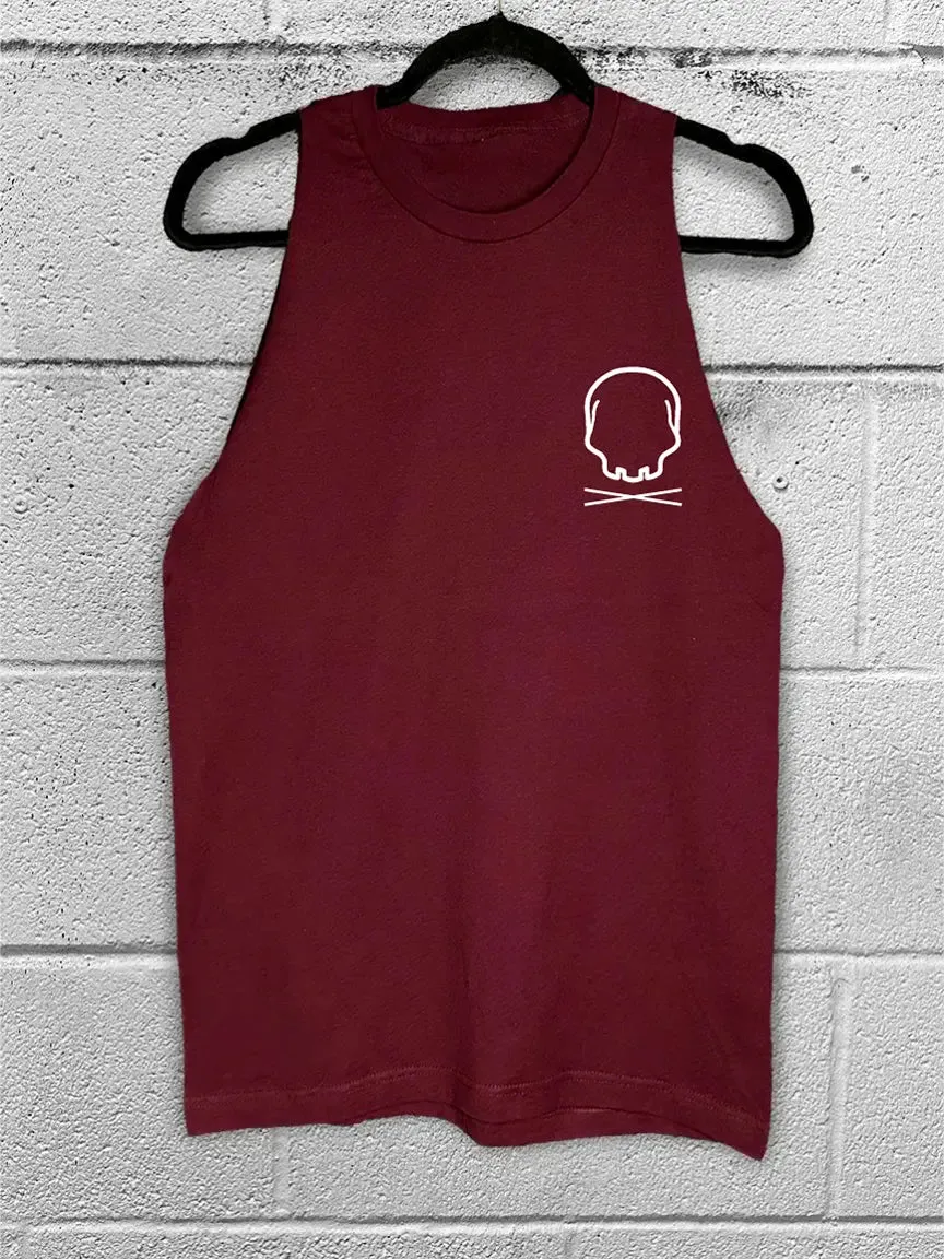 LOVE ME TANK TOP*MAROON*