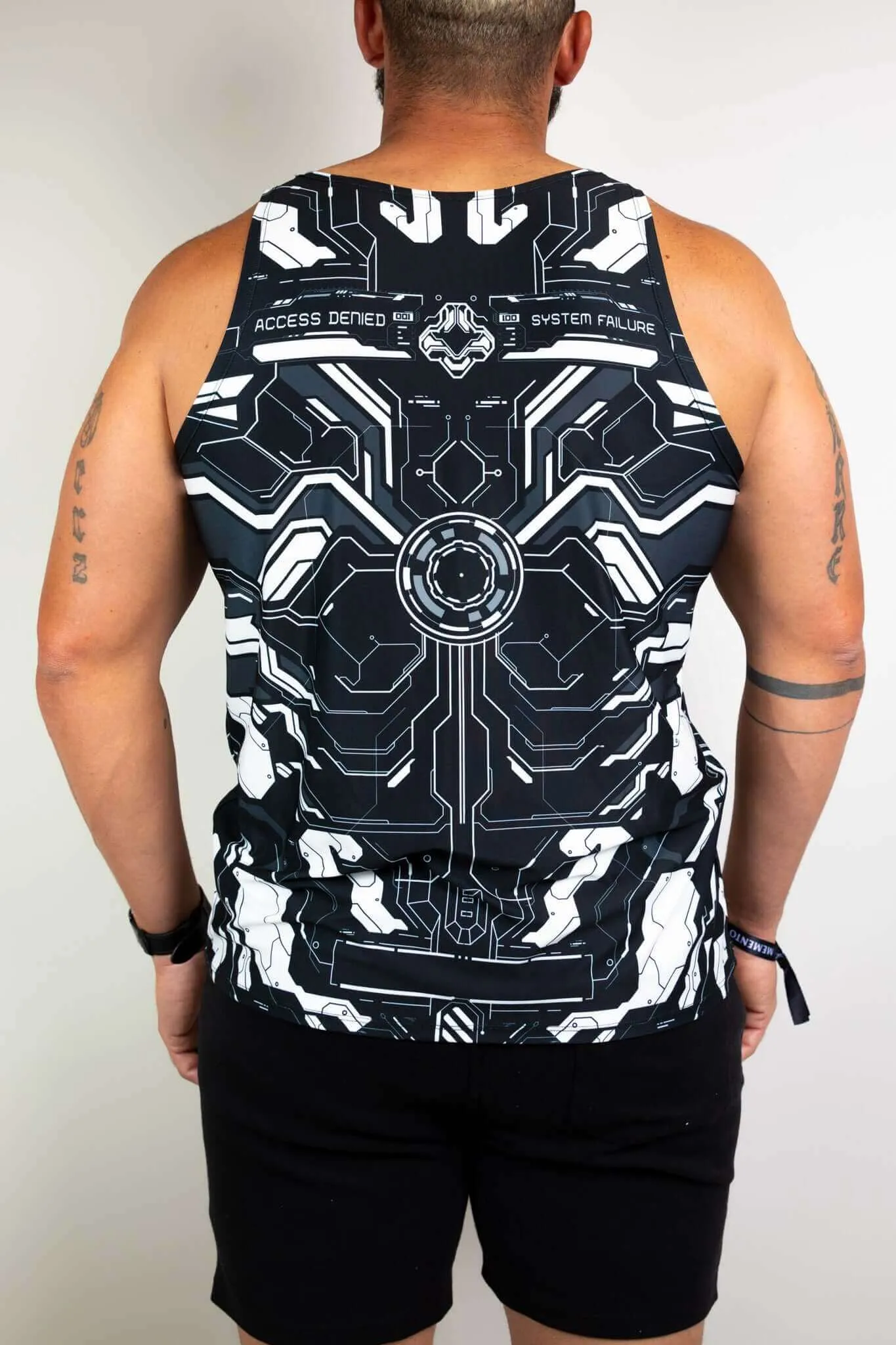 Mechanoid Unisex Tank Top - Black