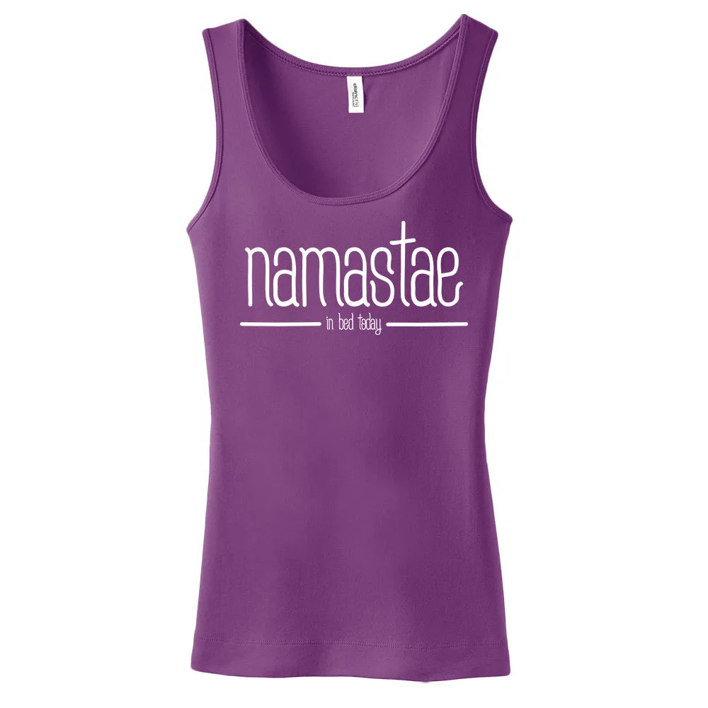 Namastae In Bed Today Tank Top