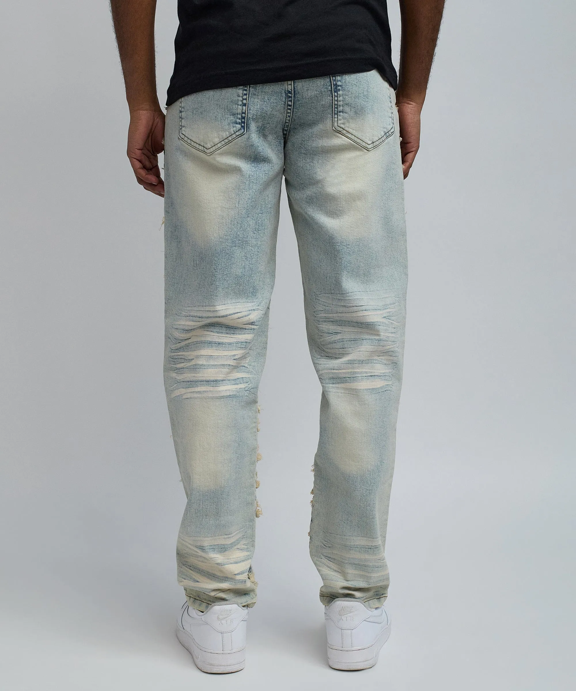 Peachtree Denim Jeans - Cream