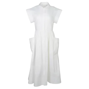 Poplin Midi Dress