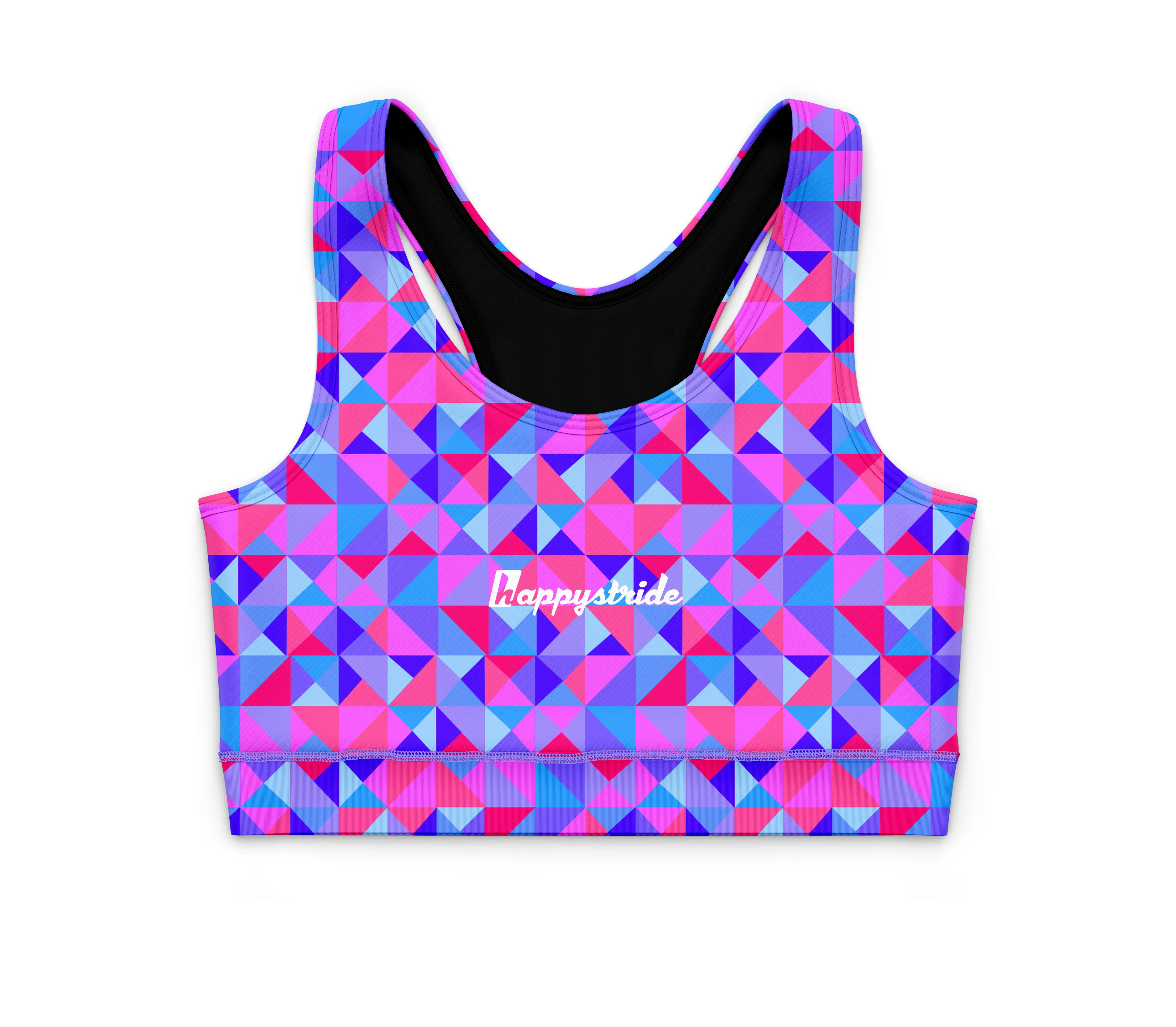 "Hexy geomexy'' luxe crop top