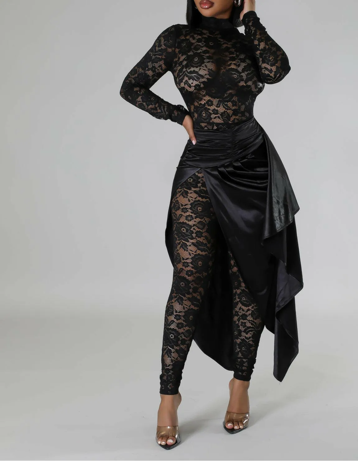 "Madam" Lace Jumpsuit