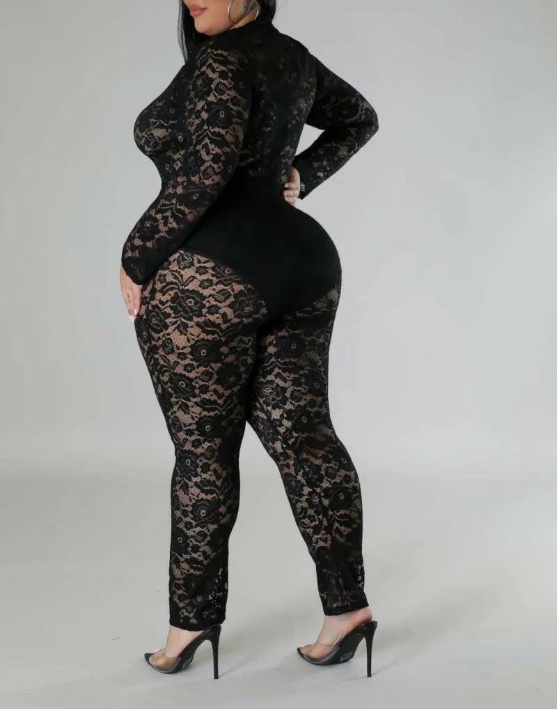 "Madam" Lace Jumpsuit