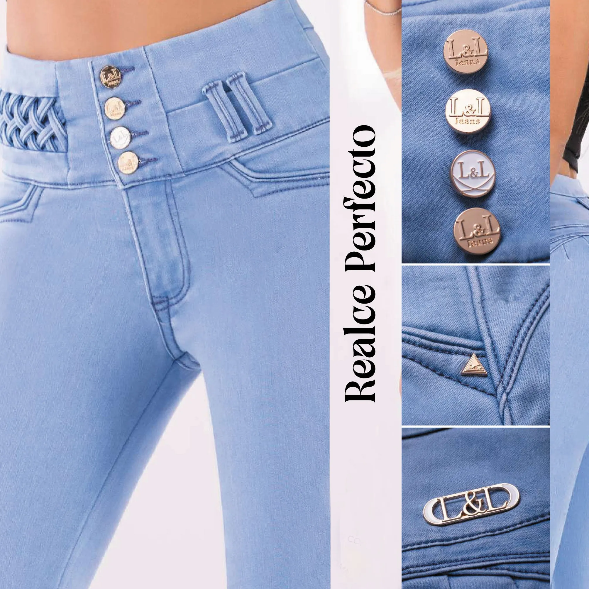 RIF. 5697 Jeans PushUp L&L