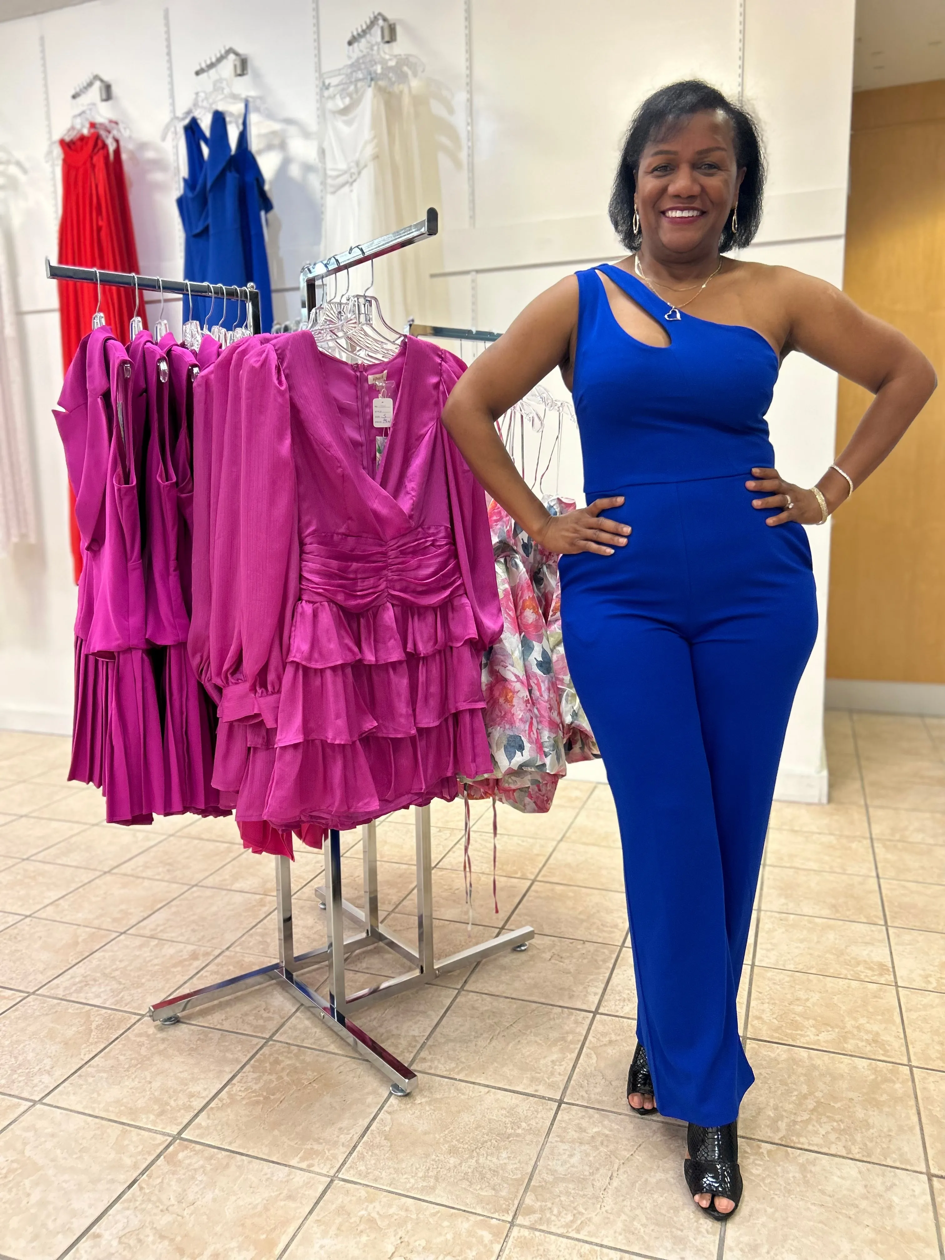 Royal Blue Jumpsuit