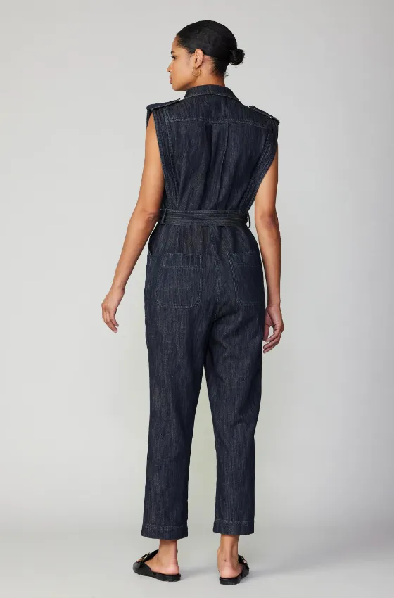 Sleeveless Utility Jumpsuit