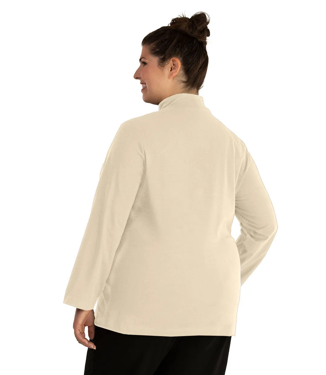 Stretch Naturals Lite Mock Neck Top - FINAL SALE