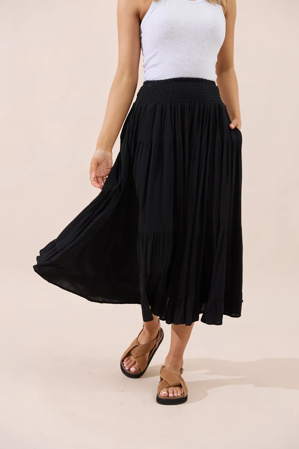 Sunset Skirt - Black